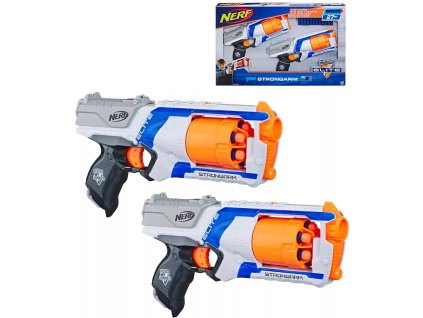 HASBRO NERF ELITE Strongarm dvojbalení set 2x blaster + 12 šipek