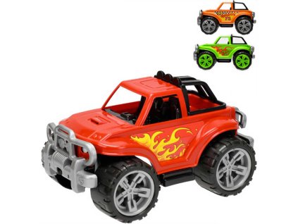 Auto terénní 35cm SUV Monster velká kola různé barvy plast