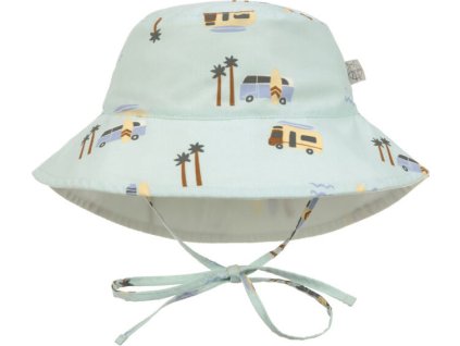 LÄSSIG SPLASH LÄSSIG Sun Protection Bucket Hat camper sea foam 07-18 mo.