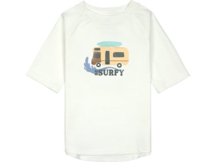 LÄSSIG SPLASH LÄSSIG Short Sleeve Rashguard camper sea salt 13-18 mo.