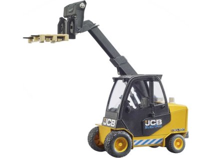 BRUDER 02512 Vysokozdvižný vozík JCB set manipulátor s paletou