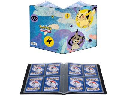 Pokémon Ultra Pro Pikachu & Mimikyu album sběratelské A5 na 84 karet