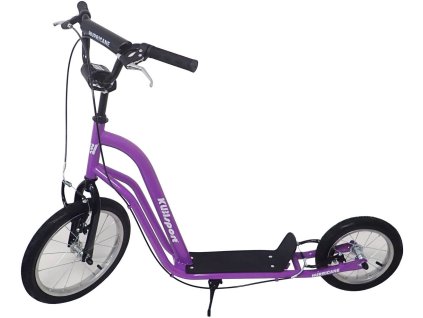 BROTHER Koloběžka Hurricane pro děti i dospělé 16"/12" fialová