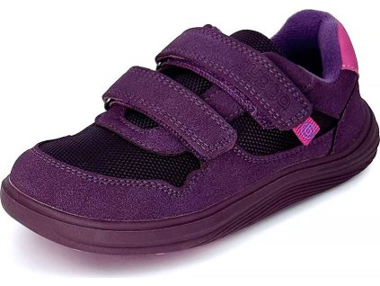 Dívčí celoroční barefoot tenisky Bugga SAFI Dark Purple B00201-06 (Velikost 25)