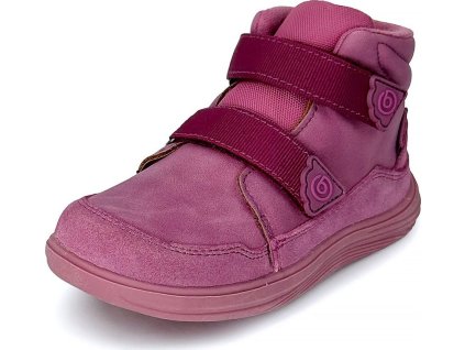 Dívčí celoroční barefoot boty Bugga NUVA Fuchsia B00198-07 (Velikost 25)