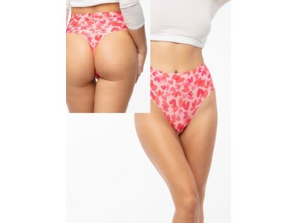 Dámské kalhotky Julimex Love Vibes String Maxi (Velikost XXL, Vzor Love Wibes)