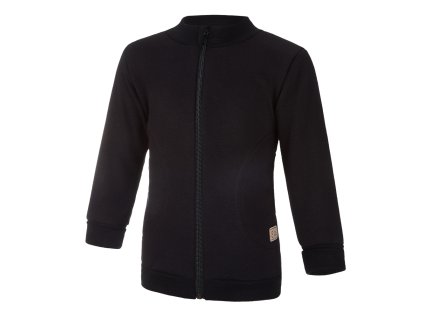 49208 mikina hrejiva rozepinaci cerna