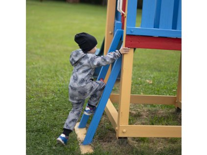 Dětská softshellová bunda DUO Dino dobrodruh 2025