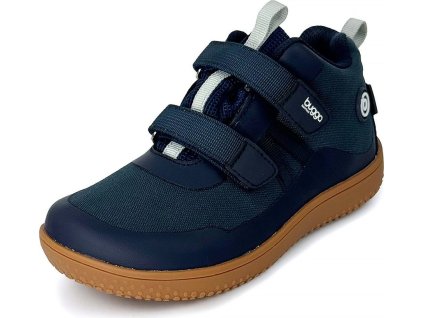 dětské celoroční barefootové boty s membránou BUGGA OSCAR Blue B00191-04 (Velikost 27)