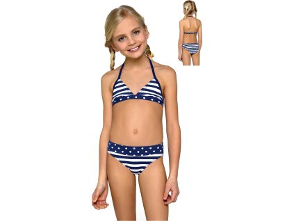 Dívčí plavky Lorin DP-1 (Vzor V1, Velikost_deti 134)