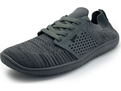 Barefoot textilní tenisky BUGGA BURDY Grey B00193-09 (Velikost 36)