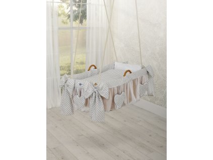 1478 743 kosz mojzesza kolyska wiszaca mini rozeta szara 1