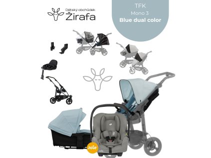 Akční set TFK Mono 3 Blue dual color 10v1 2025