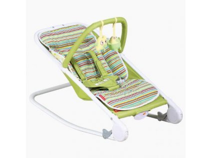 Lehátko pro miminko Patron RELAX - Stripes lime green 2020