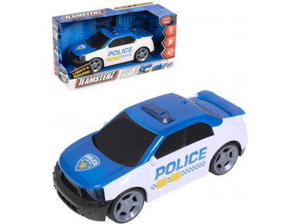 Teamsterz auto policejní 26cm osobní vůz na baterie Světlo Zvuk