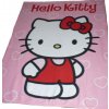 Fleecová deka Hello Kitty růžová 2021