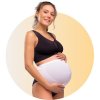 CARRIWELL Těhotenský podpůrný pás přes bříško - BÍLÝ  2024