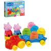 CLEMENTONI CLEMMY Baby vláček herní set s kostkami Peppa Pig
