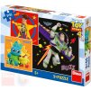 DINO Puzzle Toy Story (Příběh hraček) 18x18cm skládačka 3x55 dílků