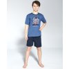 Chlapecké pyžamo Cornette krátký rukáv 476 (Velikost_deti 158/164, Vzor 47692)