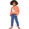 Dívčí pyžamo Cornette dlouhý rukáv 469
