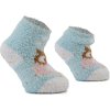 ponožky dívčí FLUFFY s protiskluzem - 2pack, Pidilidi, PD0147-01, holka (Velikost 2-3y)