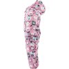 overal zimní dívčí s kožíškem, Pidilidi, PD1129-01, růžová (Velikost 80, SizeAge 1rok)