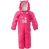 overal zimní dívčí s kožíškem, Pidilidi, PD1131-03, růžová (Velikost 80, SizeAge 1rok)