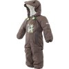 overal zimní chlapecký s kožíškem, Pidilidi, PD1131-18, hnědá (Velikost 80, SizeAge 1rok)