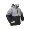 Bunda softshell Fantom dvoubarevná BUN 1211 černo-šedý melír 2023