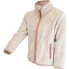 mikina dětská chlupatá se stojáčkem, Pidilidi, PD1139-11, béžová (SizeAge 2/3let, Velikost 86/92)