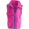 vesta dívčí chlupatá se stojáčkem, Pidilidi, PD1140-07, fuchsia (SizeAge 2/3let, Velikost 86/92)