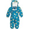 overal zimní chlapecký s kožíškem, Pidilidi, PD1142-04, modrá (Velikost 80, SizeAge 1 rok)