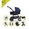 Akční set TFK Mono2 combi pushchair - air wheel navy   2024