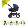 Akční set TFK Mono2 combi pushchair - air wheel navy   2024