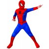 KARNEVAL Šaty Spiderman classic vel. L (130-140cm) 8-10 let *KOSTÝM*
