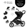 Akční set Thule Urban Glide 3 Magnetic Buckle Black + Korbička + Madlo + 2x Pláštěnka + 2x Moskytiéra 2025