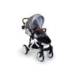 Kombinovaný kočárek Firkon Vesta č.35 černá melange /kaštanová hnědá 2026  + rukávník zdarma