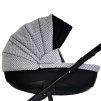 Kombinovaný kočárek Firkon Vesta č.53 GG šedá /černá rukojeť 2026  + rukávník zdarma