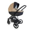 Kombinovaný kočárek Firkon Vesta č.51 melange písková /černá rukojeť 2026  + rukávník zdarma