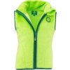 vesta dětská chlupatá se stojáčkem, Pidilidi, PD1140-19, zelená 2024 (Velikost 86/92, SizeAge 18-24m)