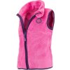 vesta dívčí chlupatá se stojáčkem, Pidilidi, PD1140-03, růžová 2024 (Velikost 86/92, SizeAge 18-24m)