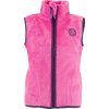 vesta dívčí chlupatá se stojáčkem, Pidilidi, PD1140-03, růžová 2024 (Velikost 86/92, SizeAge 18-24m)