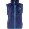 vesta dětská chlupatá se stojáčkem, Pidilidi, PD1140-35, tmavě modrá 2024 (Velikost 86/92, SizeAge 18-24m)