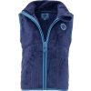 vesta dětská chlupatá se stojáčkem, Pidilidi, PD1140-35, tmavě modrá 2024 (Velikost 86/92, SizeAge 18-24m)