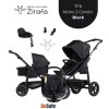 Akční set TFK Mono2 combi pushchair - air wheel  black  2024 + autosedačka Go Beyon