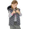 Dětská vesta extra lehká přechodová nylonová TEPA, Pidilidi, PD1155-09, šedá (Velikost 86, SizeAge 18m)