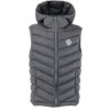 Dětská vesta extra lehká přechodová nylonová TEPA, Pidilidi, PD1155-09, šedá (Velikost 86, SizeAge 18m)