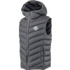 Dětská vesta extra lehká přechodová nylonová TEPA, Pidilidi, PD1155-09, šedá (Velikost 86, SizeAge 18m)