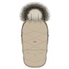Fusak zimní s kožíškem - světle béžový